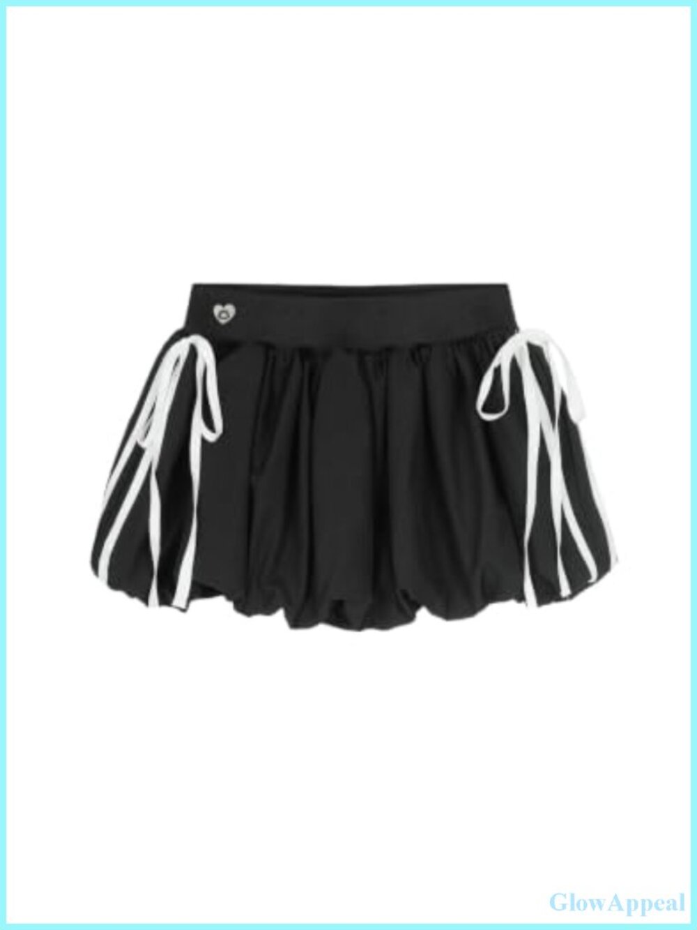 Aelfric Eden Women's Bubble Mini Skirt Elastic High Waisted Puffy Y2k Casual